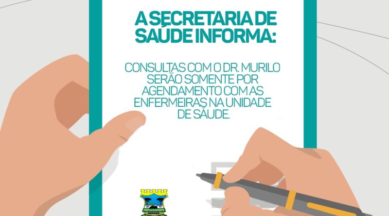 Secretaria de Saúde Informa: